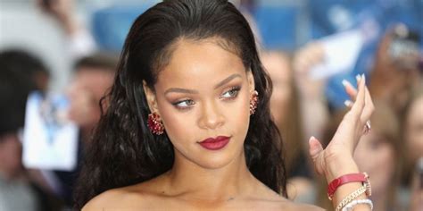 rihanna boobs|Rihanna Wears Nothing But Body Chains in a Sensual Nude .